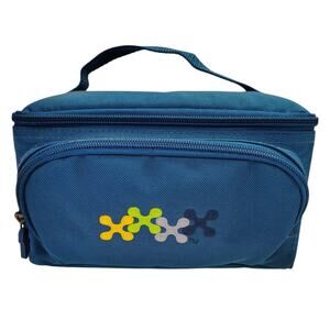 Eli LiIly Cooler Travel Case Blue Promotional Handle